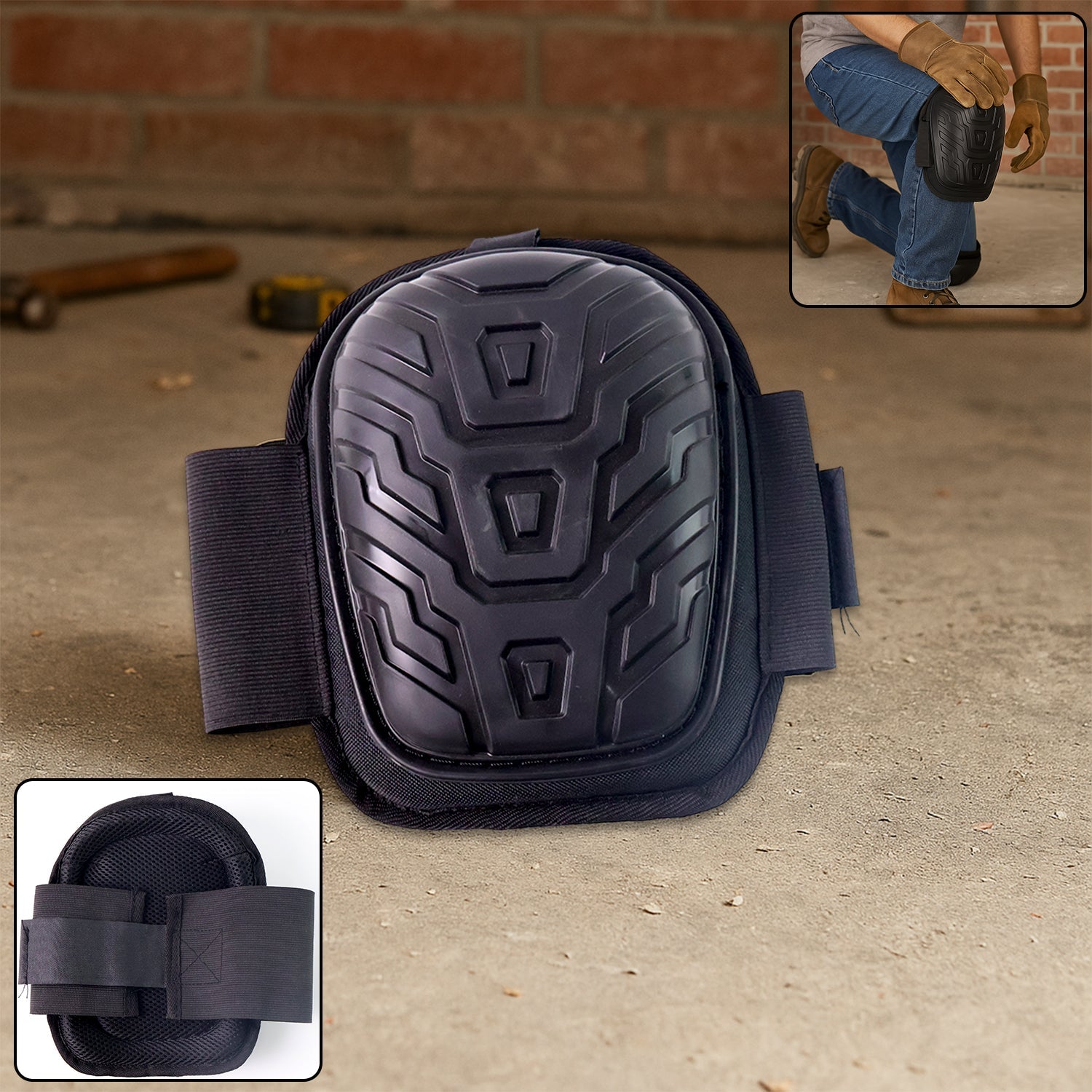 All-Terrain Knee Pads for Worksite & Outdoor Tasks