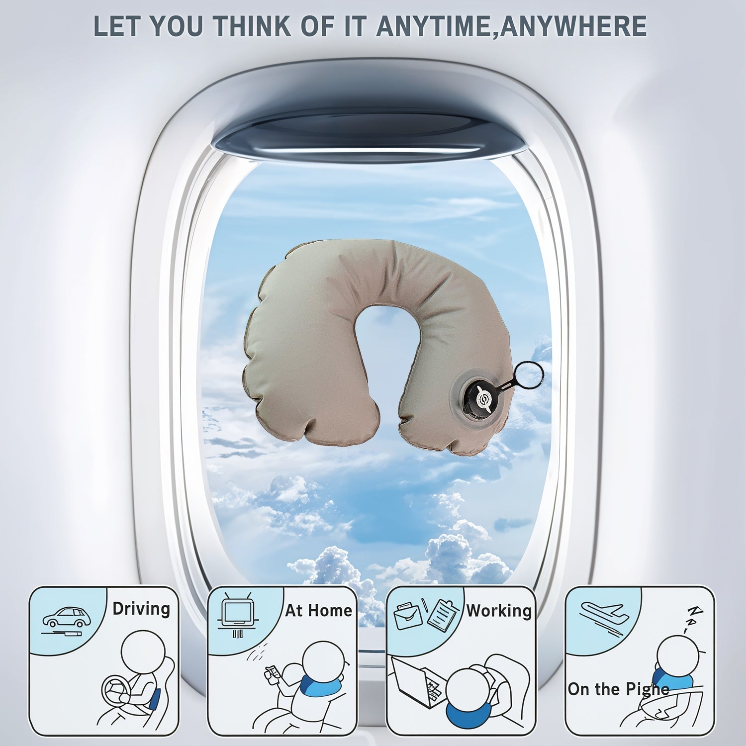 Tranquil Nap Neck Pillow for Travel