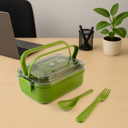 Magic Lunch Box with Leakproof Compartments (1 Pc)
