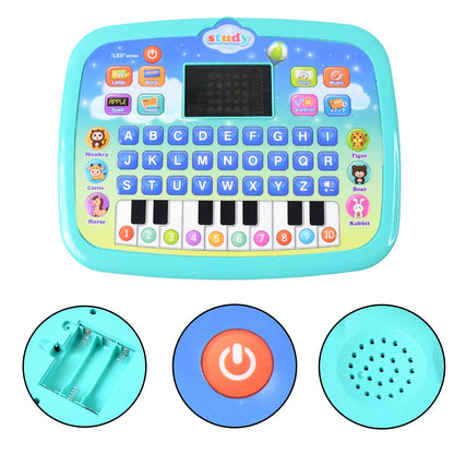 Learning Educational Computer Kids Piano Laptop with LED Screen & Music