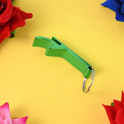 Metal Bottle Opener Keychain (1 Pc)