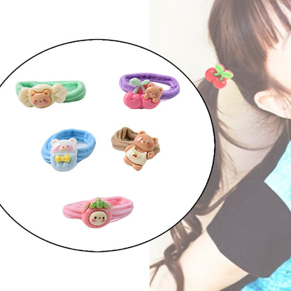 Toddler Hair Ties Baby Hair Tie (5 pcs Set), Hair accessories