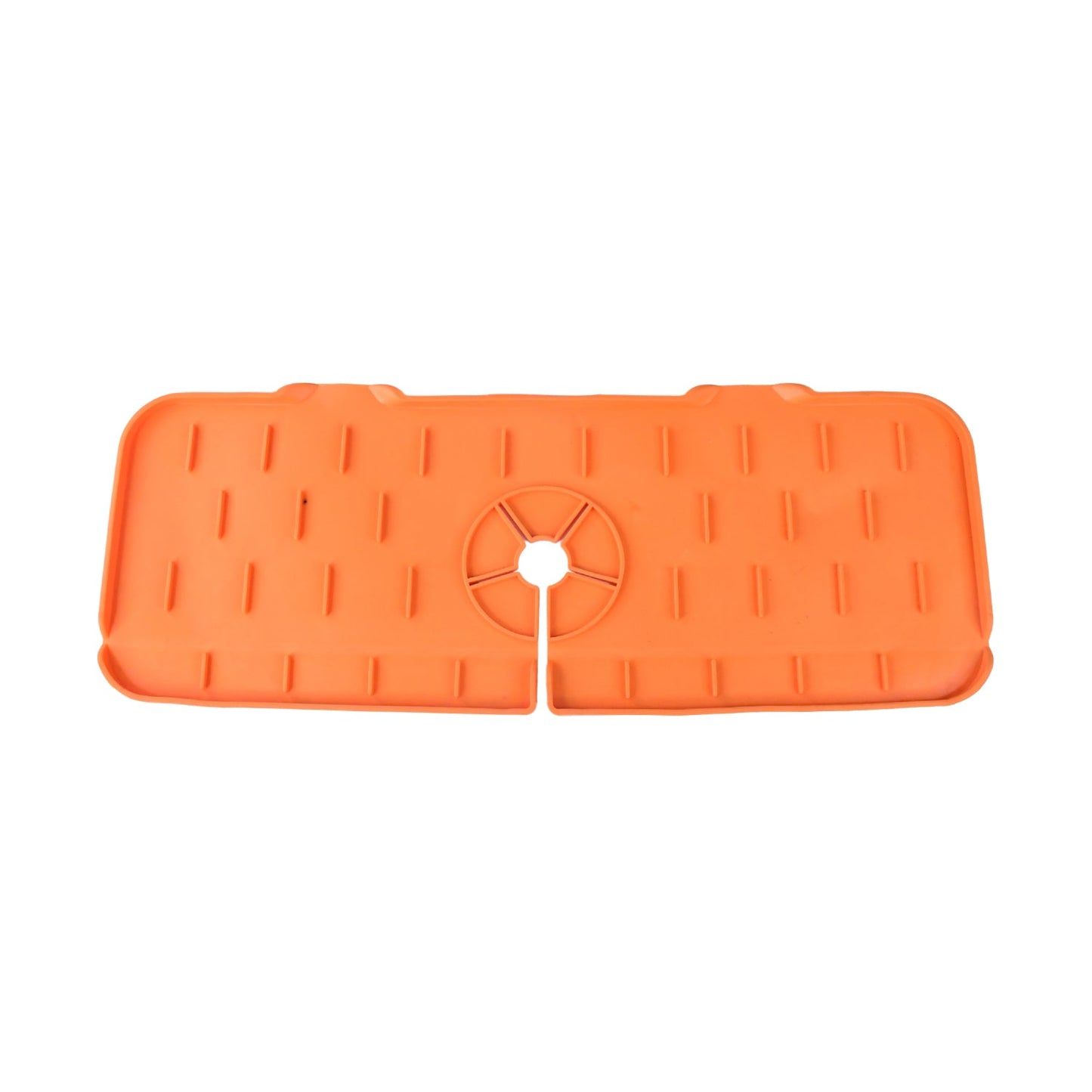 Silicone Faucet Splash Guard Pad for Kitchen & Bathroom Sink (1 Pc / Mix Design & Size)