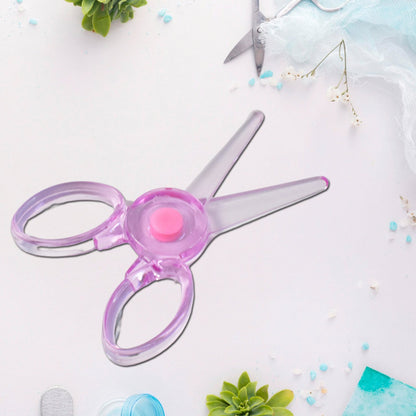 Plastic Child-Safe Scissor (1 Pc / Mix Color)