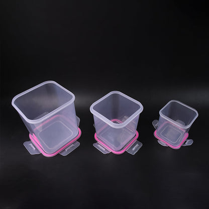 Kitchen Storage Container Set Of 3 Pcs (1500, 1000, 500 ML)