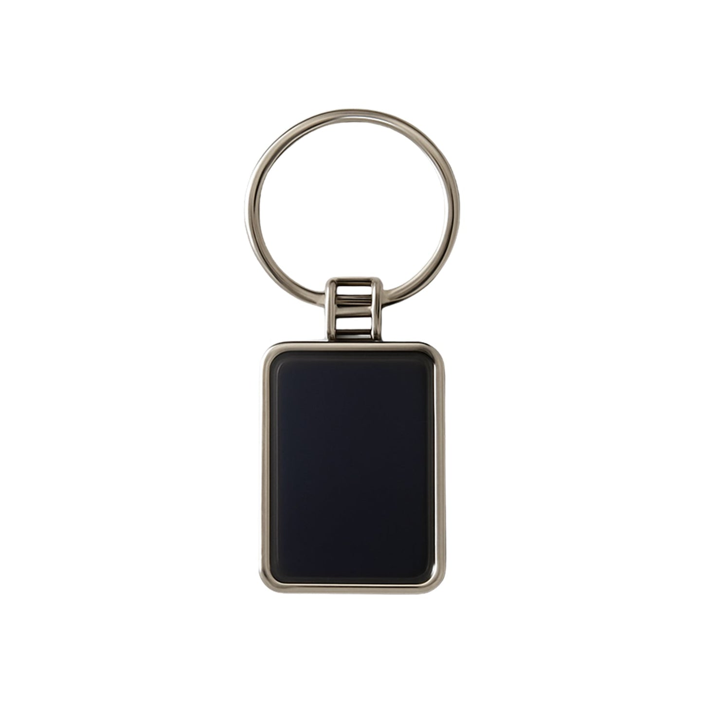 Black Bar Luxe Metal Key Tag