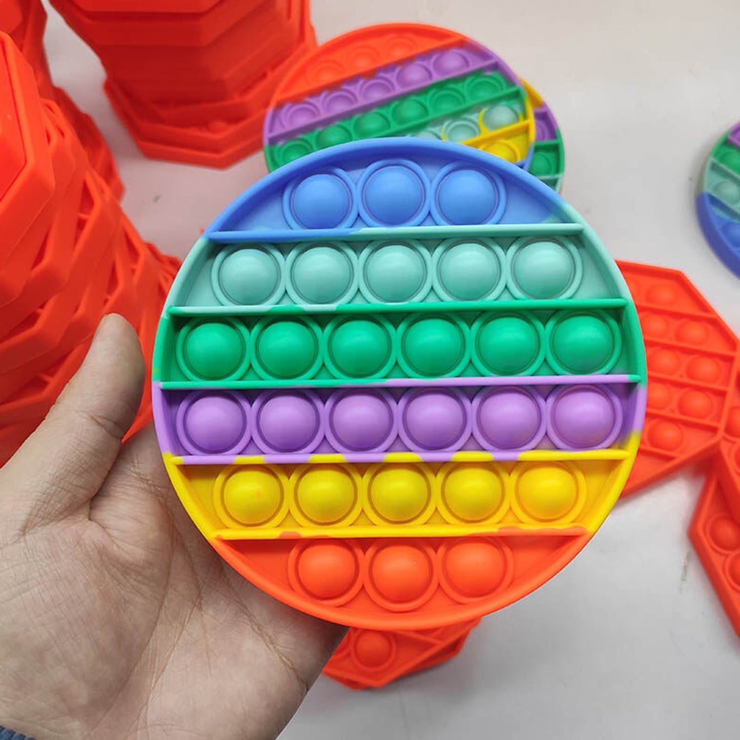 Colorful round  it toy.