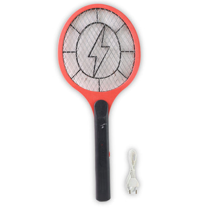 Ergonomic Red Rechargeable Mosquito Bat