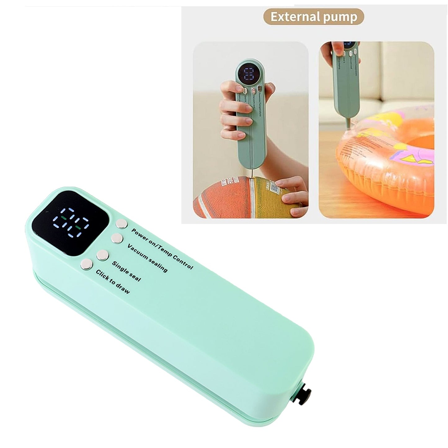 Rechargeable Electric Vacuum Sealer Machine