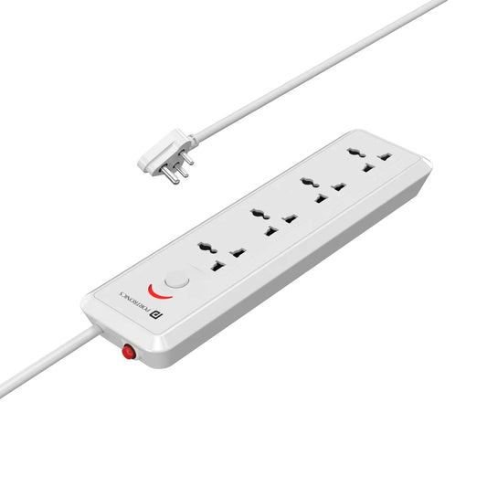 Power Plate 11 - 1500 Watts | 3 m Long Cord | 4 Universal Sockets