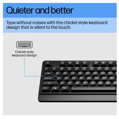 HP KM180 Wired Keyboard and Mouse Combo