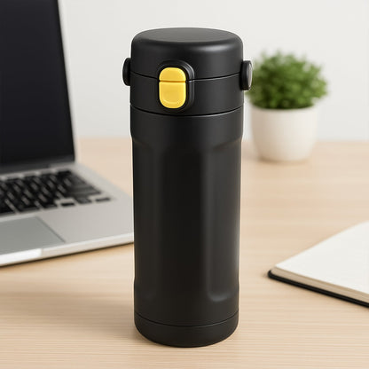 Insulated Water Bottle - Vacuum Sealed, Leak Proof, BPA Free - Perfect for Hot & Cold Beverages
