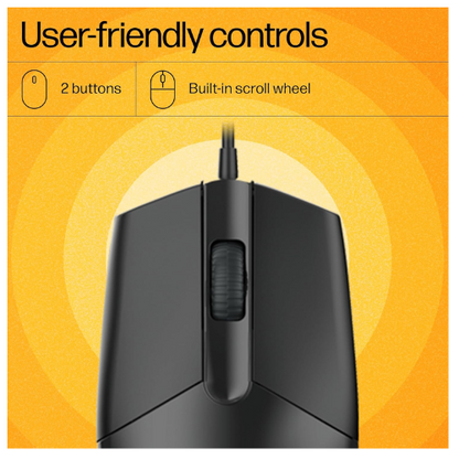 HP KM180 Wired Keyboard and Mouse Combo