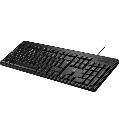 HP K100 Wired Keyboard USB Plug & Play Setup, LED Indicators