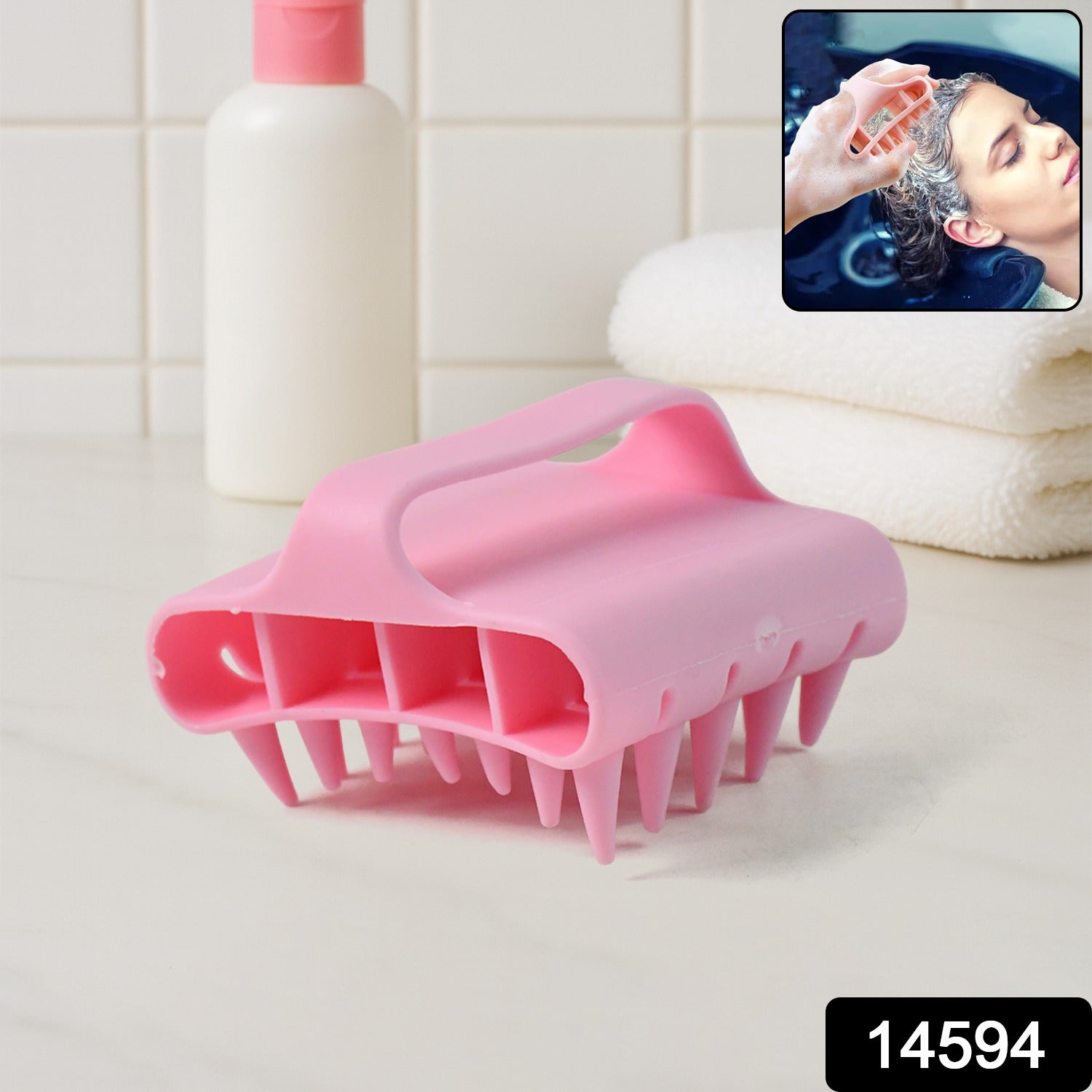 Handle Grip Washing Comb