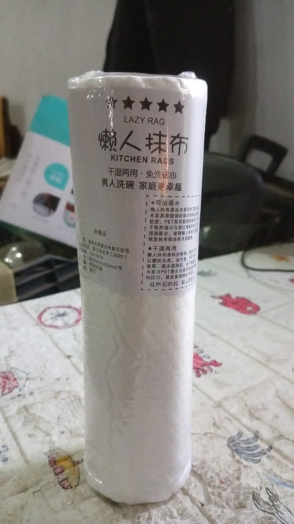 Printed Kitchen Tissue Roll for Cleaning (30 Sheets, Oil-Absorbing)