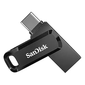 SANDISK Ultra Dual Drive Go Type-C 256GB, Upto 400MB/s, OTG, Pendrive, Black, 5Y Warranty (SDDDC3-256G-I46PD)