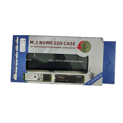 SSD Enclosure NVME M.2 - Metal