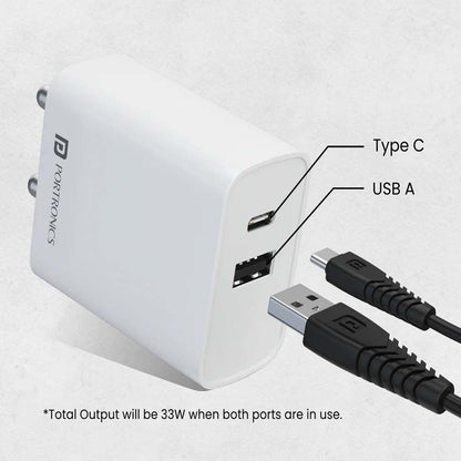 Adapto 70 - Dual Port | Wide Compatibility | PPS Safe | Charge Laptop