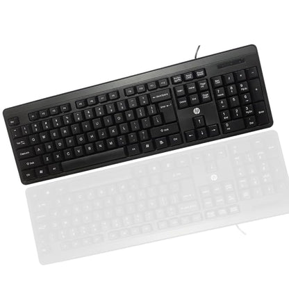 HP K100 Wired Keyboard Plug & Play Setup, LED Indicators