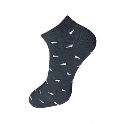 Generic 3_Pair Set Unisex Casual Cotton Printed Ankle Length Socks (Multicolor)
