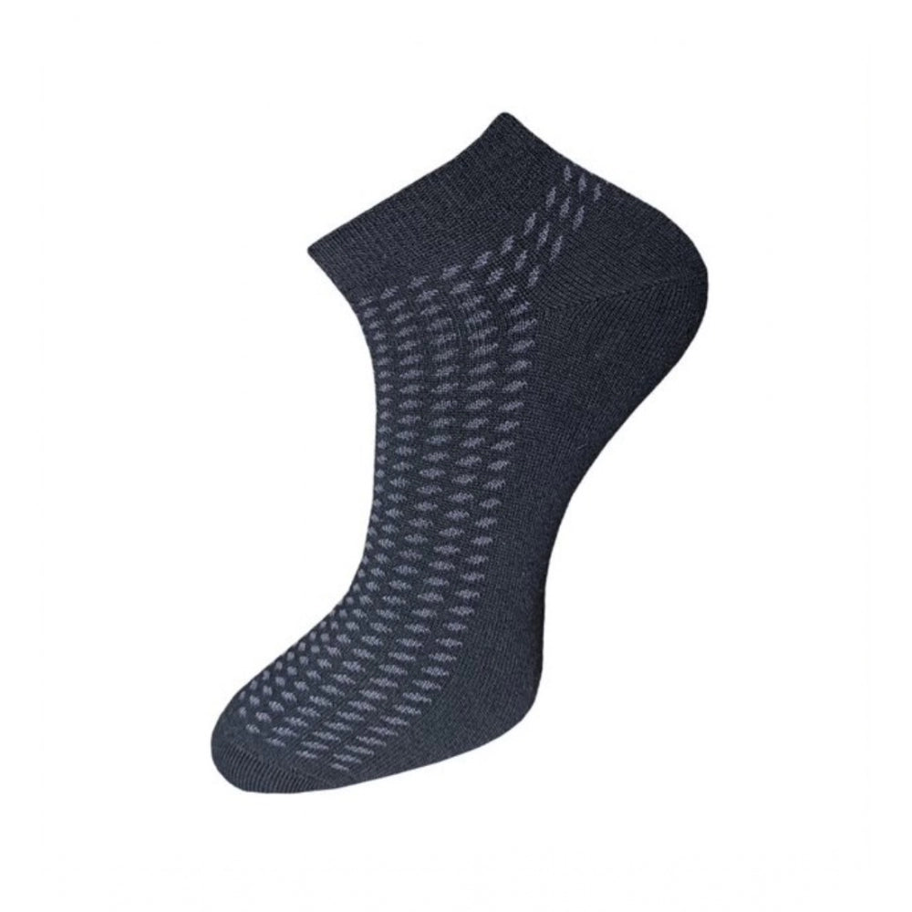 Generic 3_Pair Set Unisex Casual Cotton Printed Ankle Length Socks (Multicolor)
