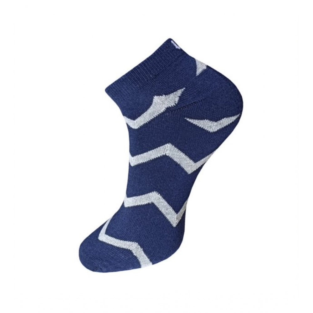 Generic 3_Pair Set Unisex Casual Cotton Printed Ankle Length Socks (Multicolor)