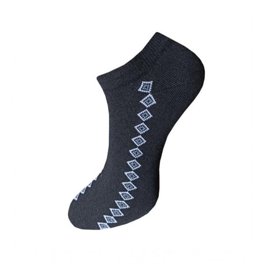 Generic 3_Pair Set Unisex Casual Cotton Printed Ankle Length Socks (Multicolor)