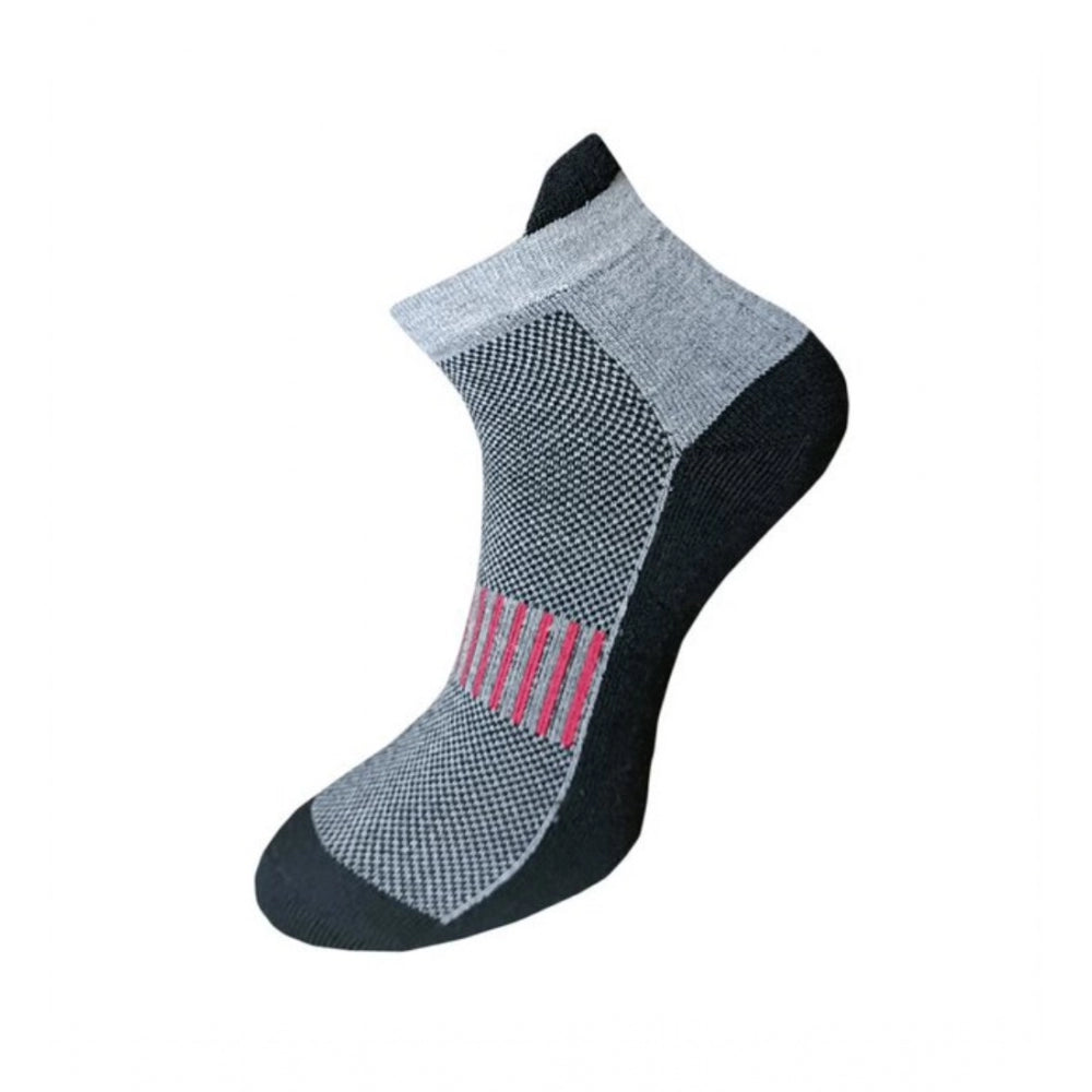 Generic 3_Pair Set Unisex Casual Cotton Printed Ankle Length Socks (Multicolor)