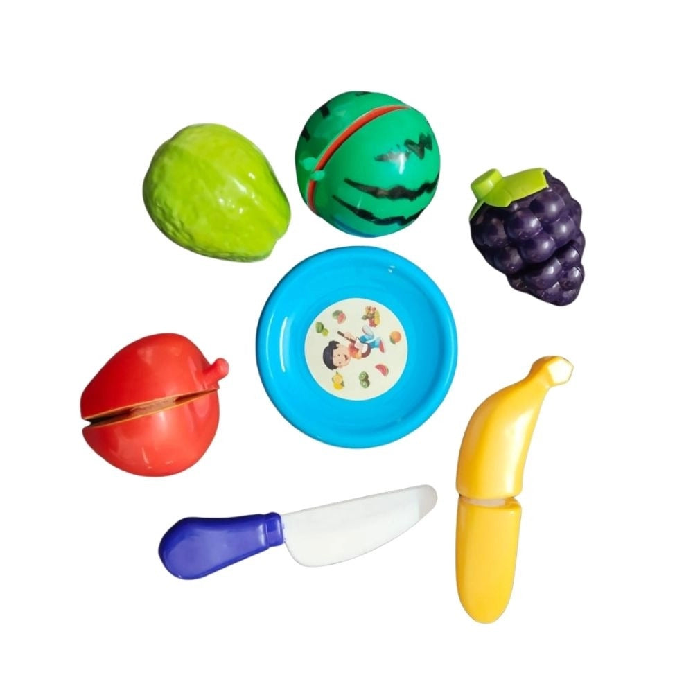 5_Pcs Set Cutting Fruits  |   Plastic  |   Toys| 1+ Years