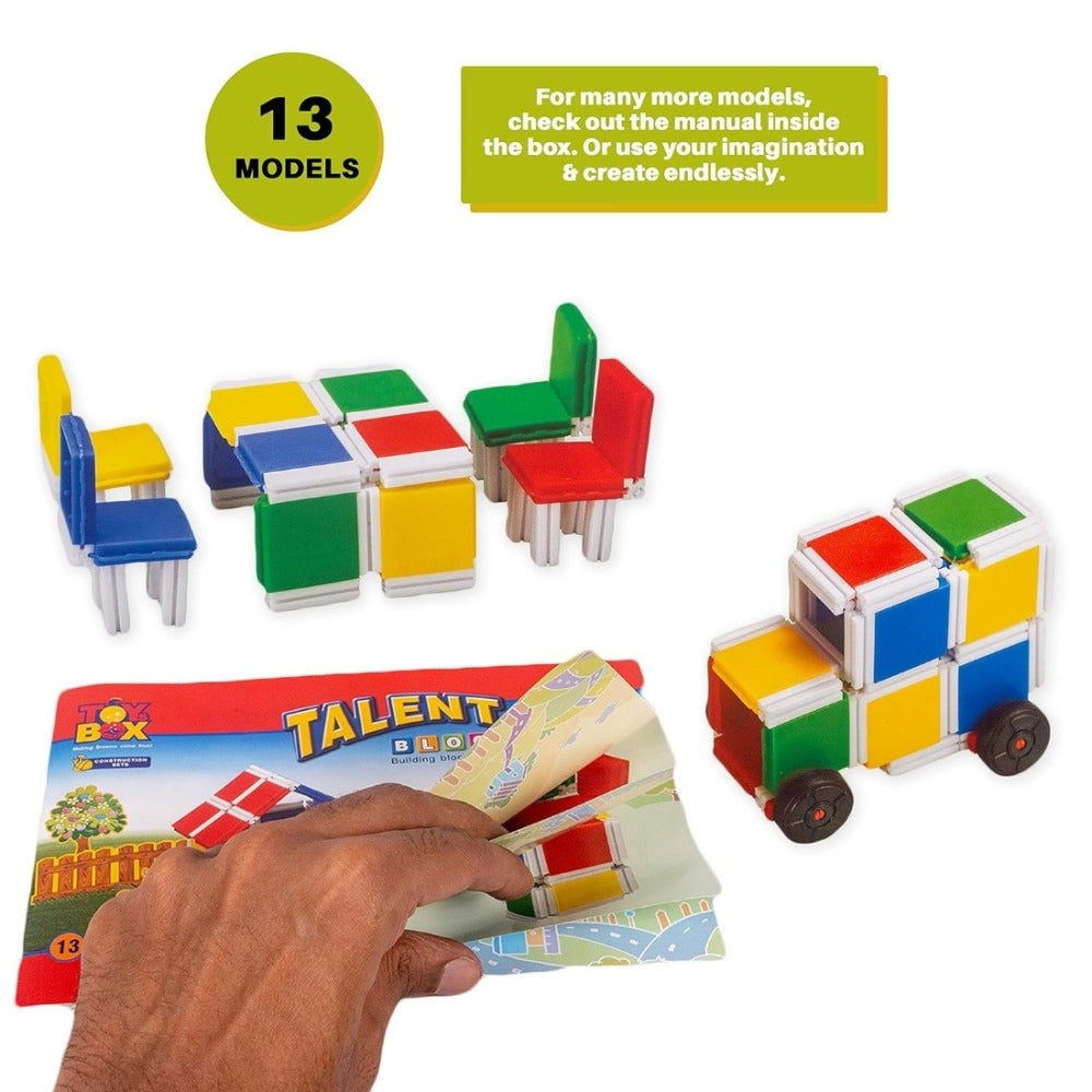 66_Pcs Set Talent Small Block  | Plastic | Educational Toys | 3+ Years