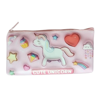 Unicorn Pencil Pouch |   Canvas  |   Stationery | 3+ Years