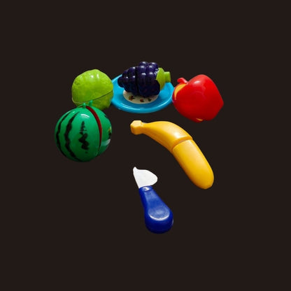 5_Pcs Set Cutting Fruits  |   Plastic  |   Toys| 1+ Years