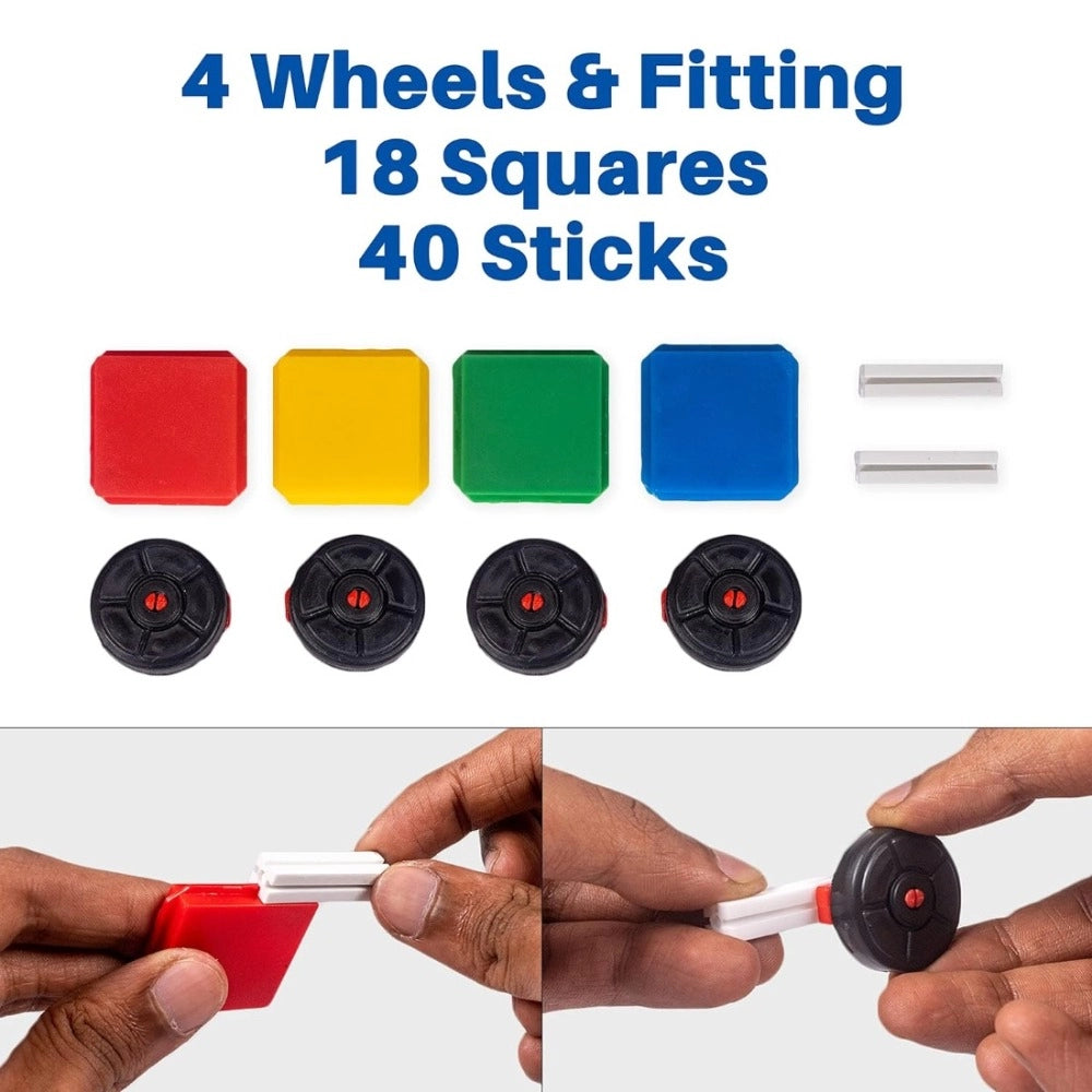 66_Pcs Set Talent Small Block  | Plastic | Educational Toys | 3+ Years