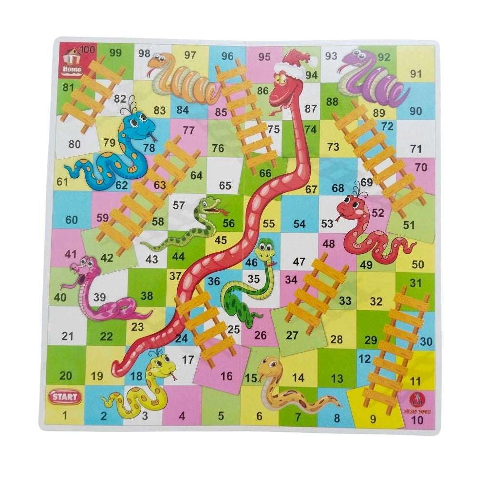 Snakes&amp; Ladders |  Cardboard  |  Educational Toys