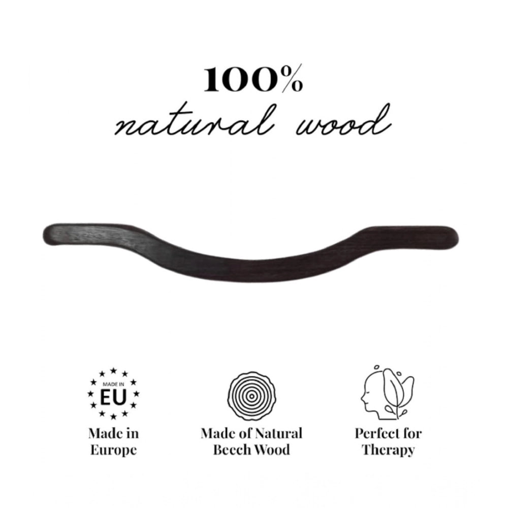 Generic Wood U Shape Massage Tools (Brown)