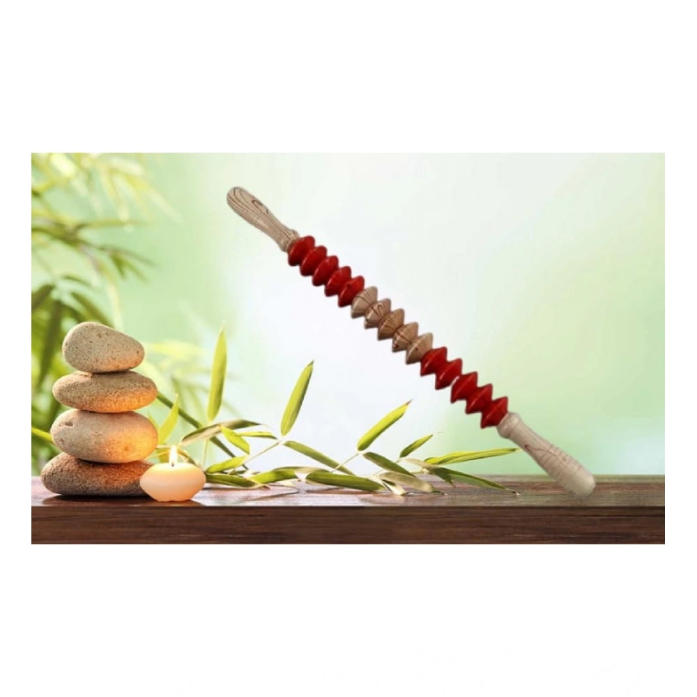 Generic Wood Therapy Massage Scraping Tools (Wood - Red)