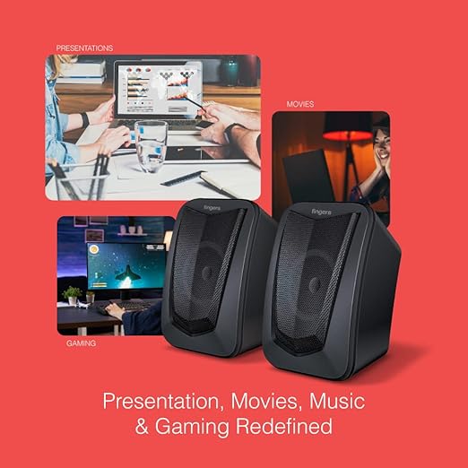 FINGERS FunBeats 2.0 Speaker | USB Powerd Stereo 2.0 Speaker