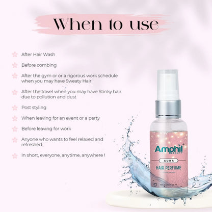 Generic Amphil beauty Aura Unisex Hair perfume 60 ml | Alcohol Free | Water Based | Paraben Free