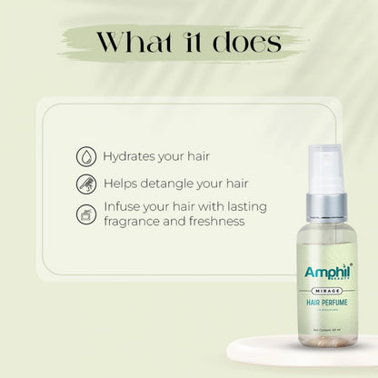 Generic Amphil beauty Mirage Unisex Hair perfume 60 ml | Alcohol Free | Water Based | Paraben Free