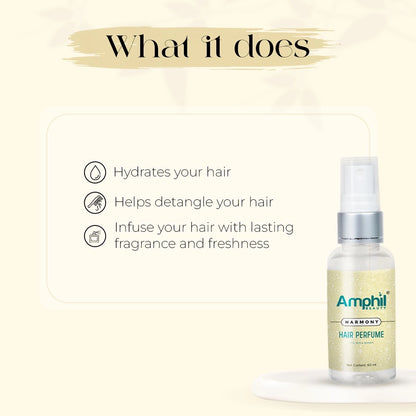 Generic Amphil beauty Harmony Unisex Hair perfume 60 ml | Alcohol Free | Water Based | Paraben Free