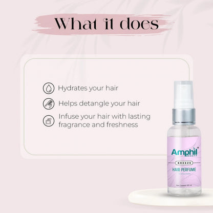 Generic Amphil beauty Breeze Unisex Hair perfume 60 ml | Alcohol Free | Water Based | Paraben Free