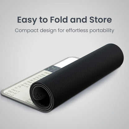 Comfipad 2 - Mouse Pad - Windows Shortcuts | Non-Slip Base | Stitched Edges | Extended Size