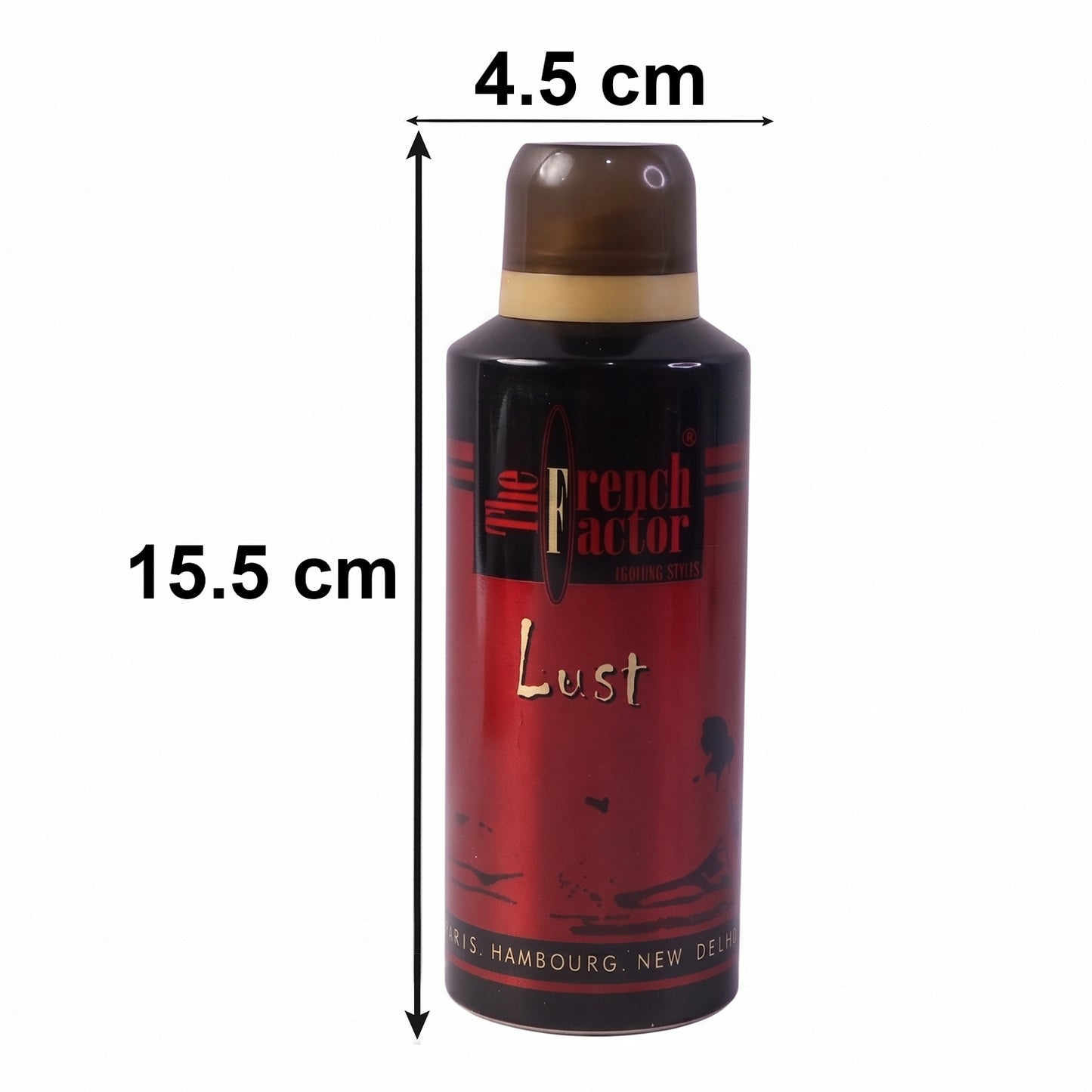 French Factor Lust Red Deodorant Body Spray (1 Pc 150 Ml)