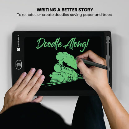 Ruffpad 8.5E | Monocolor LCD | One-Tap Erase | 8.5 Inches Screen | Smart Lock