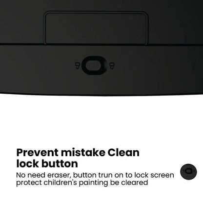 Ruffpad 8.5E | Monocolor LCD | One-Tap Erase | 8.5 Inches Screen | Smart Lock