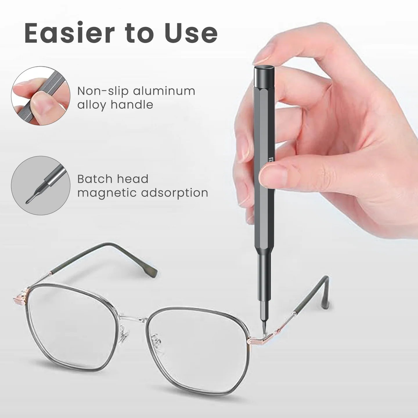 Bit Box | Travel Friendly | Magnetic Bit Holder | Compact | 24-in-1