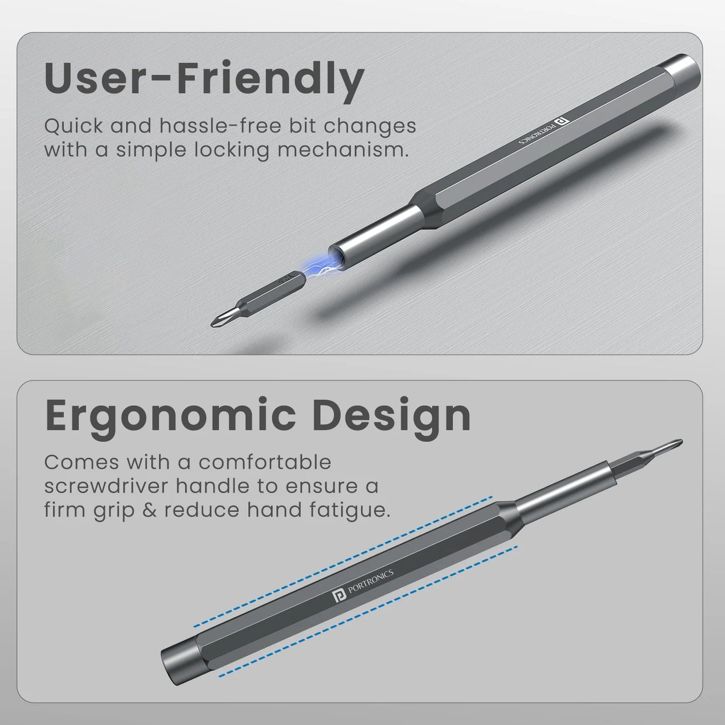 Bit Box | Travel Friendly | Magnetic Bit Holder | Compact | 24-in-1