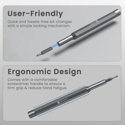 Bit Box | Travel Friendly | Magnetic Bit Holder | Compact | 24-in-1