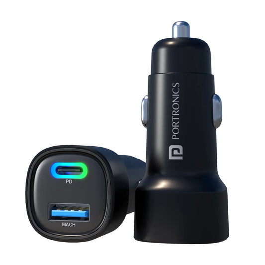 Car Power 80 | 45W Type-C PD | 35W USB | LED Indicator | 80W Max Output